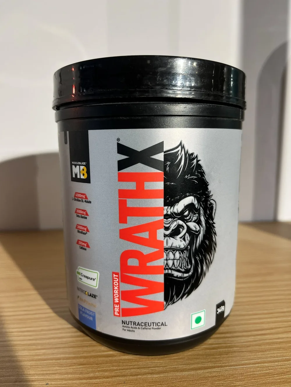 WrathX Pre-Workout